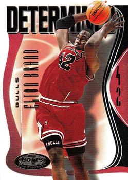 2000-01 Hoops Hot Prospects - Determined #8 D Elton Brand Front