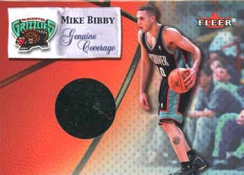 2000-01 Hoops Hot Prospects - Fleer Genuine Coverage #NNO Mike Bibby Front