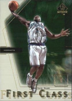 2000-01 SP Authentic - First Class #FC3 Baron Davis Front