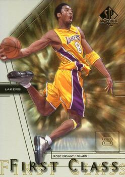 2000-01 SP Authentic - First Class #FC7 Kobe Bryant Front