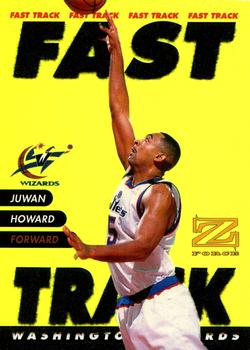 1997-98 SkyBox Z-Force - Fast Track #4 FT Juwan Howard Front