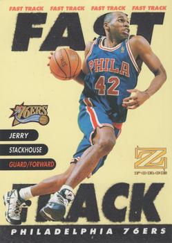 1997-98 SkyBox Z-Force - Fast Track #9 FT Jerry Stackhouse Front