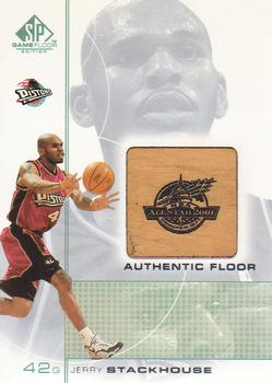 2000-01 SP Game Floor - Authentic Floor #JS Jerry Stackhouse Front