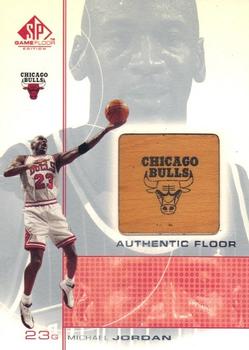 2000-01 SP Game Floor - Authentic Floor #MJ Michael Jordan Front