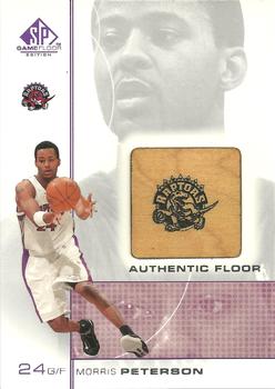 2000-01 SP Game Floor - Authentic Floor #MP Morris Peterson Front
