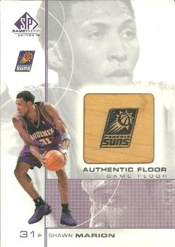 2000-01 SP Game Floor - Authentic Floor #SH Shawn Marion Front