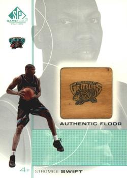 2000-01 SP Game Floor - Authentic Floor #SS Stromile Swift Front