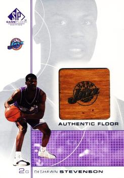 2000-01 SP Game Floor - Authentic Floor #DS DeShawn Stevenson Front