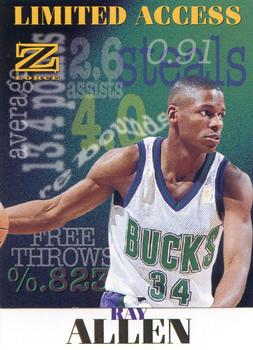 1997-98 SkyBox Z-Force - Limited Access #2 LA Ray Allen Front