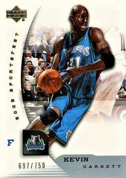 2005 Upper Deck SportsFest #NBA4 Kevin Garnett Front