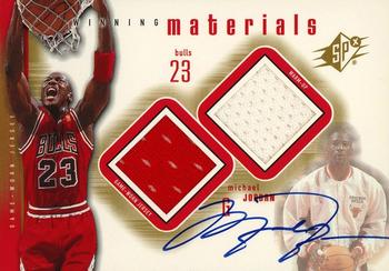 2000-01 SPx - Winning Materials #MJA1 Michael Jordan Front