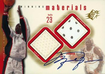 2000-01 SPx - Winning Materials #MJA2 Michael Jordan Front