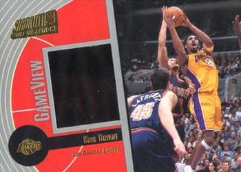 2000-01 Stadium Club - Capture the Action Game View #CAGV2 Kobe Bryant Front