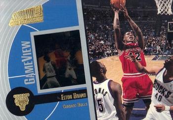 2000-01 Stadium Club - Capture the Action Game View #CAGV9 Elton Brand Front