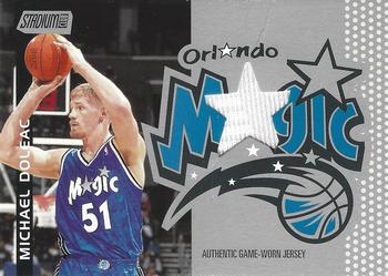 Orlando Magic's Michael Doleac (51) slam dunks in front of