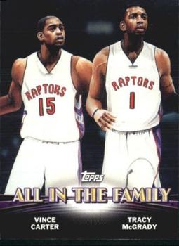 2000-01 Topps - Topps Combos Series One #TC5 Vince Carter / Tracy McGrady Front