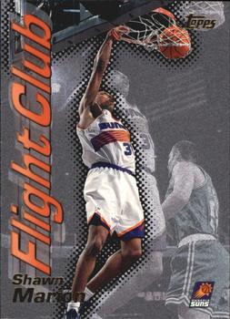 2000-01 Topps - Flight Club #FC18 Shawn Marion Front