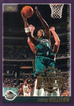 2000-01 Topps - MVP Promotion #NNO Jerome Williams Front