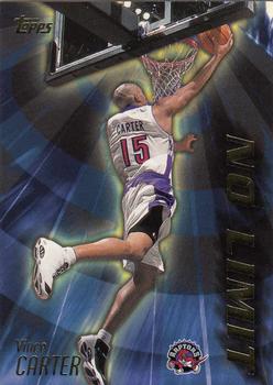 2000-01 Topps - No Limit #NL3 Vince Carter Front