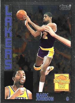 2000-01 Topps Chrome - Cards That Never Were #MJ2 Magic Johnson Front