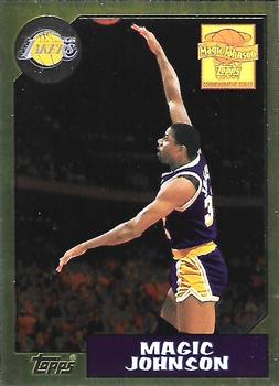 2000-01 Topps Chrome - Cards That Never Were #MJ5 Magic Johnson Front