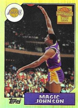 2000-01 Topps Chrome - Cards That Never Were Refractors #MJ5 Magic Johnson Front