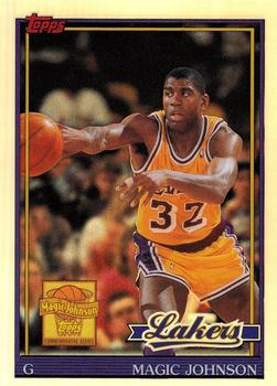 2000-01 Topps Chrome - Cards That Never Were Refractors #MJ9 Magic Johnson Front