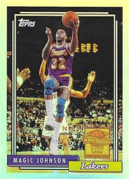 2000-01 Topps Chrome - Cards That Never Were Refractors #MJ10 Magic Johnson Front