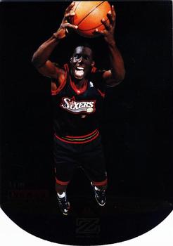 Tim Thomas NBA Hoops 97-98 #171 Rookie Card Philadelphia 76ers