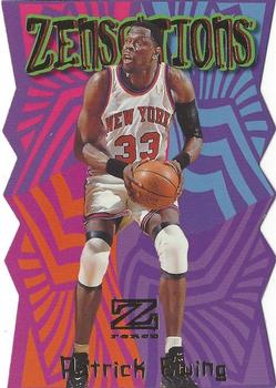 1997-98 SkyBox Z-Force - Zensations #5 ZN Patrick Ewing Front