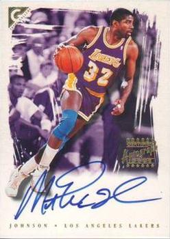 2000-01 Topps Gallery - Signatures #GS-MJ Magic Johnson Front