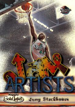 2000-01 Topps Gold Label - Jam Artists #JA4 Jerry Stackhouse Front