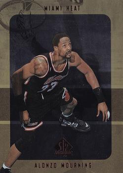 1997-98 SP Authentic #73 Alonzo Mourning Front