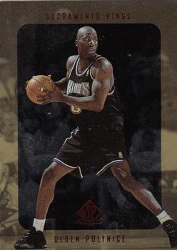 1997-98 SP Authentic #123 Olden Polynice Front