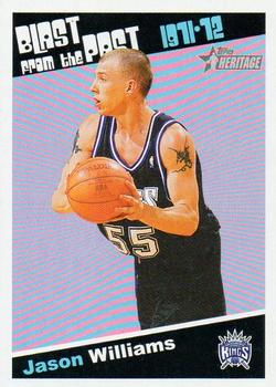 2000-01 Topps Heritage - Blast from the Past #BP14 Jason Williams Front
