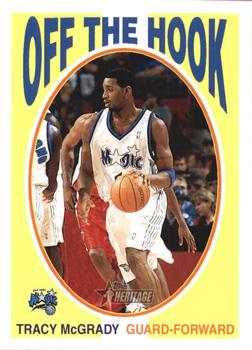 2000-01 Topps Heritage - Off the Hook #OH9 Tracy McGrady Front