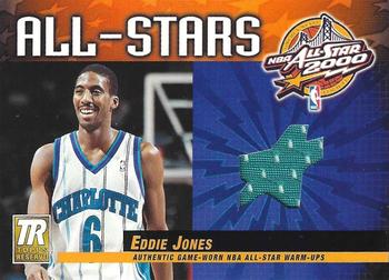 2000-01 Topps Reserve - Game Jerseys #TAS4 Eddie Jones Front