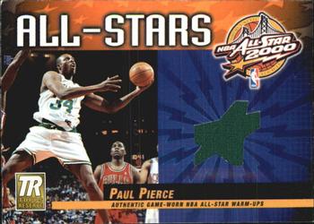 2000-01 Topps Reserve - Game Jerseys #TAS28 Paul Pierce Front
