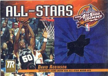 2000-01 Topps Reserve - Game Jerseys #TAS18 David Robinson Front