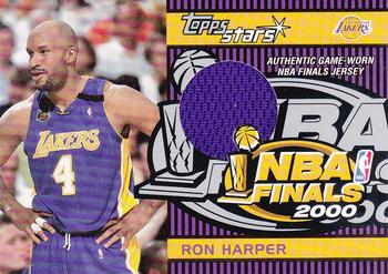 2000-01 Topps Stars - Game Jerseys #TSR6A Ron Harper Front