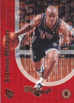 2000-01 Topps Stars - Parallel #6 Stephon Marbury Front