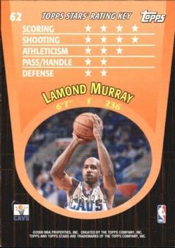 2000-01 Topps Stars - Parallel #62 Lamond Murray Back