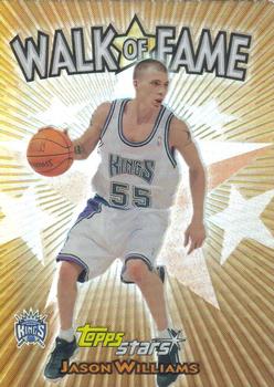 2000-01 Topps Stars - Walk of Fame #WF14 Jason Williams Front