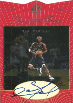 1997-98 SP Authentic - Sign of the Times #SC Sam Cassell Front