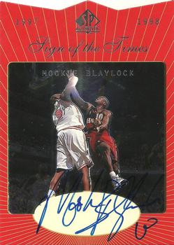 1997-98 SP Authentic - Sign of the Times #MB Mookie Blaylock Front