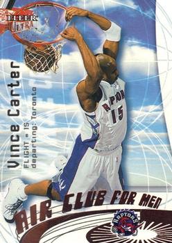 2000-01 Ultra - Air Club for Men #3 AC Vince Carter Front