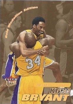2000-01 Ultra - Gold Medallion #10G Kobe Bryant Front