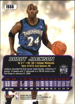 2000-01 Ultra - Gold Medallion #155G Bobby Jackson Back