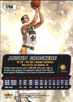 2000-01 Ultra - Gold Medallion #176G Austin Croshere Back