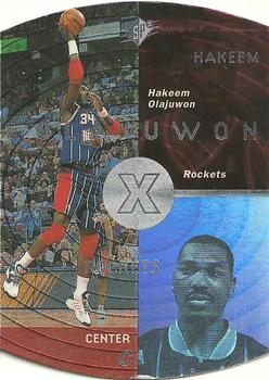 1997-98 SPx #18 Hakeem Olajuwon Front